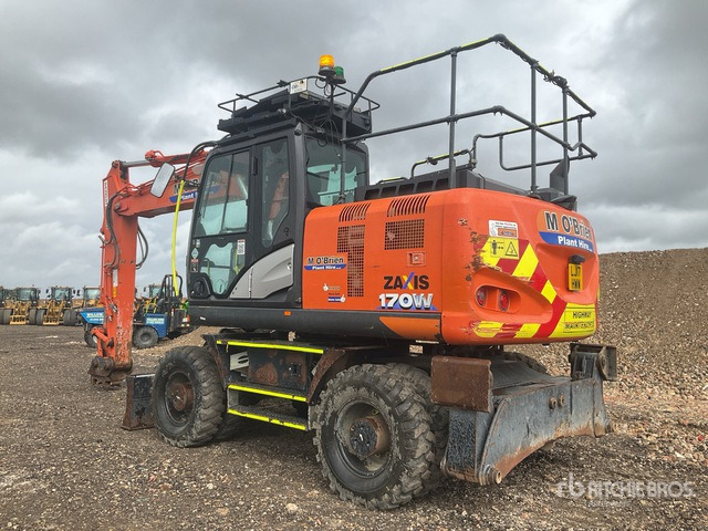 2017 Hitachi ZX170W-5 Wheel Excavator - حفارة على عجلات: صور 4 2017 Hitachi ZX170W-5 Wheel Excavator - حفارة على عجلات: صور 4