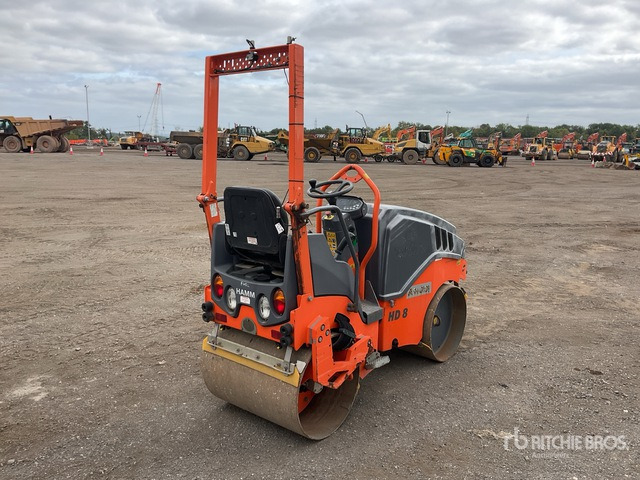 2018 Hamm HD8VV Double Drum Roller - مدحلة: صور 3 2018 Hamm HD8VV Double Drum Roller - مدحلة: صور 3