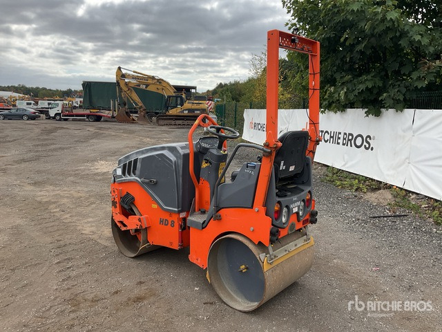 2018 Hamm HD8VV Double Drum Roller - مدحلة: صور 4 2018 Hamm HD8VV Double Drum Roller - مدحلة: صور 4