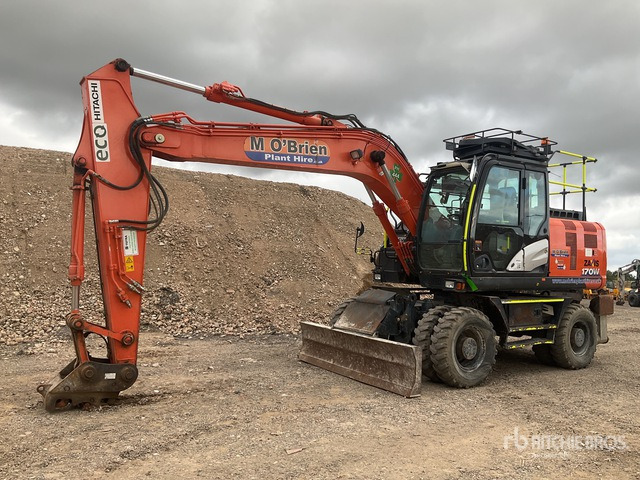 2018 Hitachi ZX170W-6 Wheel Excavator - حفارة على عجلات: صور 2 2018 Hitachi ZX170W-6 Wheel Excavator - حفارة على عجلات: صور 2