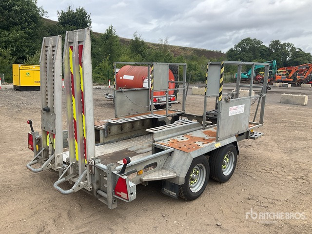 2020 Indespension PL3500 3 m T/A Equipment Trailer - عربة مسطحة منخفضة مقطورة: صور 4 2020 Indespension PL3500 3 m T/A Equipment Trailer - عربة مسطحة منخفضة مقطورة: صور 4