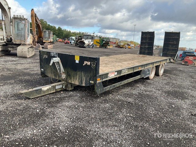 2020 JPM 19TLL 15000 kg T/A Lowboy Trailer - عربة مسطحة منخفضة مقطورة: صور 1 2020 JPM 19TLL 15000 kg T/A Lowboy Trailer - عربة مسطحة منخفضة مقطورة: صور 1
