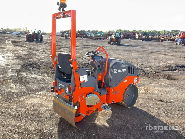 2024 Hamm HD8VV Double Drum Roller - مدحلة الأسفلت: صور 4 2024 Hamm HD8VV Double Drum Roller - مدحلة الأسفلت: صور 4