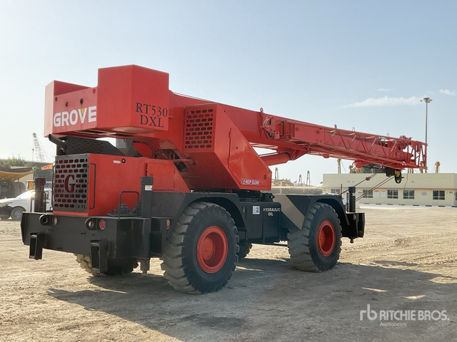 1999 Grove RT530DXL 30 ton 4x4x4 Rough Terrain Crane - رافعة الطرق الوعرة: صور 3 1999 Grove RT530DXL 30 ton 4x4x4 Rough Terrain Crane - رافعة الطرق الوعرة: صور 3