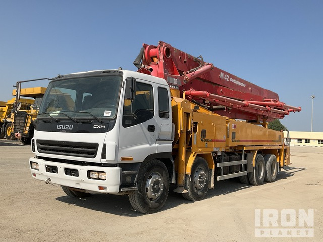 2002 Isuzu CXH50T 2003 Putzmeister M42 on 8x4 Twi ... Concrete Pump Truck - مضخة خرسانة: صور 1 2002 Isuzu CXH50T 2003 Putzmeister M42 on 8x4 Twi ... Concrete Pump Truck - مضخة خرسانة: صور 1