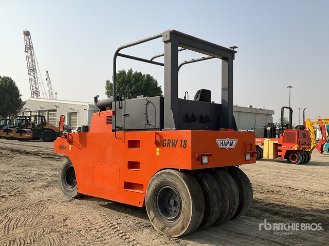 2003 Hamm GRW18 8 Wheel Pneumatic Roller - مداحل الإطارات الهوائية: صور 4 2003 Hamm GRW18 8 Wheel Pneumatic Roller - مداحل الإطارات الهوائية: صور 4
