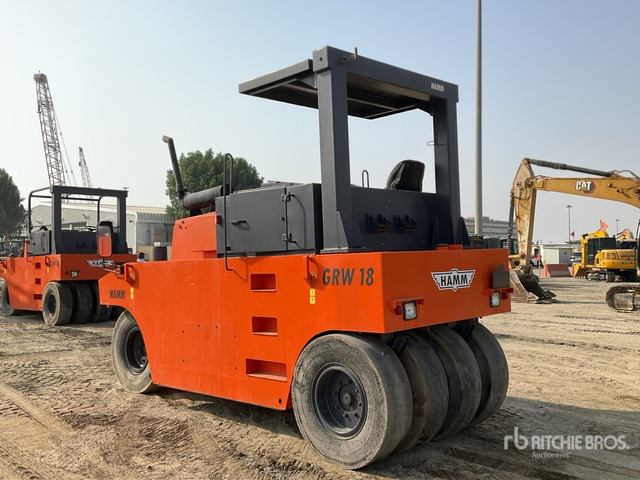 2003 Hamm GRW18 8 Wheel Pneumatic Roller - مداحل الإطارات الهوائية: صور 4 2003 Hamm GRW18 8 Wheel Pneumatic Roller - مداحل الإطارات الهوائية: صور 4