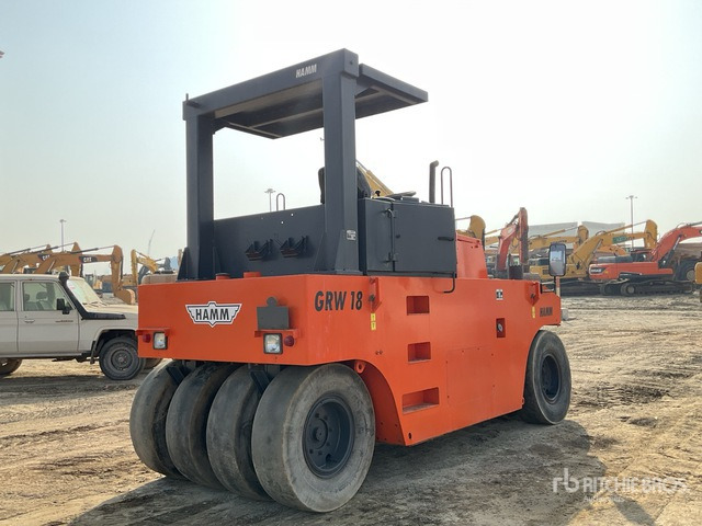 2003 Hamm GRW18 8 Wheel Pneumatic Roller - مداحل الإطارات الهوائية: صور 3 2003 Hamm GRW18 8 Wheel Pneumatic Roller - مداحل الإطارات الهوائية: صور 3