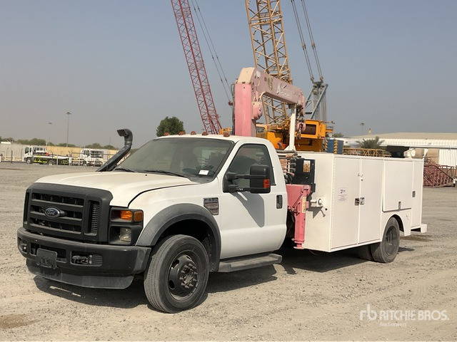 2008 Ford F550 XL Super Duty 4x4 Service Truck - سيارة بلدية: صور 1 2008 Ford F550 XL Super Duty 4x4 Service Truck - سيارة بلدية: صور 1