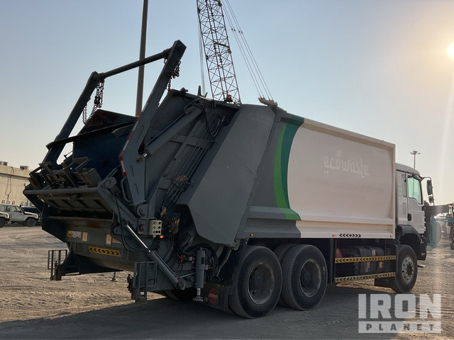 2008 MAN TGA33.360 6x4 Rear Loader Waste Collection Truck - شاحنة القمامة: صور 3 2008 MAN TGA33.360 6x4 Rear Loader Waste Collection Truck - شاحنة القمامة: صور 3