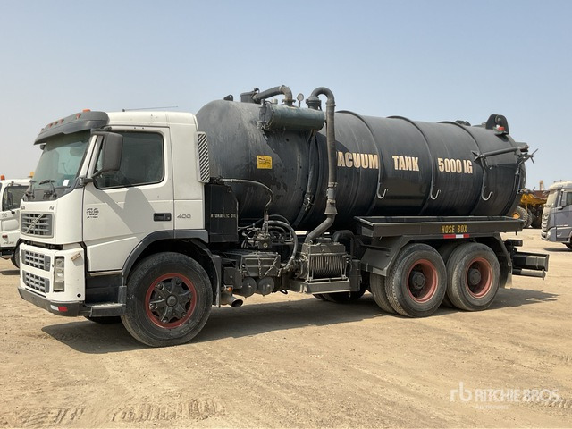 2008 Volvo FM400 6x4 20000 Liters Vacuum Tanker Truck - فراغ شاحنة: صور 1 2008 Volvo FM400 6x4 20000 Liters Vacuum Tanker Truck - فراغ شاحنة: صور 1