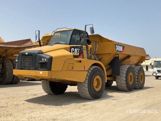 2012 Cat 740B - شاحنة مفصلية: صور 2 2012 Cat 740B - شاحنة مفصلية: صور 2