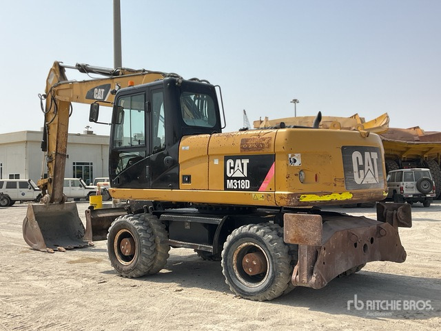 2012 Cat M318D - حفارة على عجلات: صور 4 2012 Cat M318D - حفارة على عجلات: صور 4