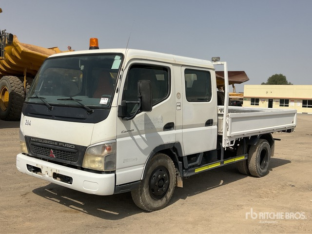 2014 Mitsubishi Canter 4x2 Crew Cab Flatbed Truck - شاحنات مسطحة: صور 1 2014 Mitsubishi Canter 4x2 Crew Cab Flatbed Truck - شاحنات مسطحة: صور 1