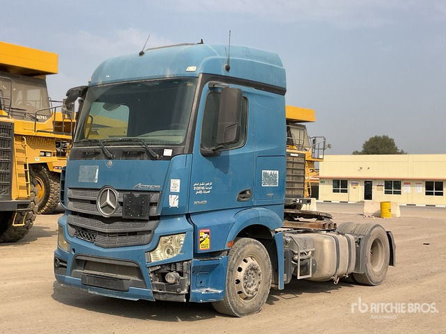 2015 Mercedes-Benz Actross 1843LS 4x2 S/A Sleeper Truck Tractor - شاحنة جرار: صور 1 2015 Mercedes-Benz Actross 1843LS 4x2 S/A Sleeper Truck Tractor - شاحنة جرار: صور 1