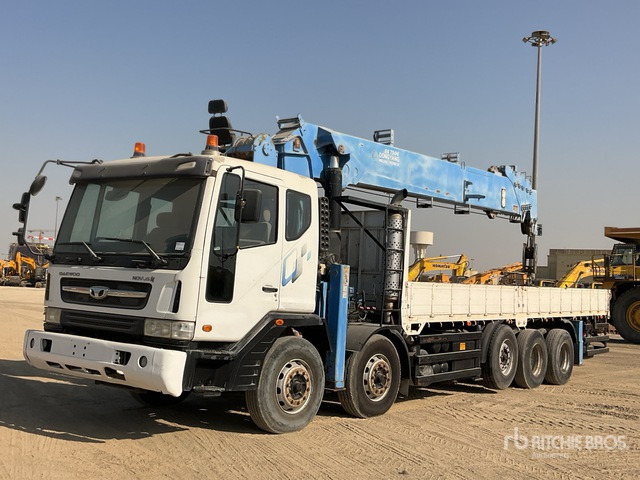 2015 Tata Daewoo Novus SE 2015 Dong Yang SS7506S 20 ton S ... Flatbed Truck with Crane - شاحنات مسطحة, شاحنة كرين: صور 1 2015 Tata Daewoo Novus SE 2015 Dong Yang SS7506S 20 ton S ... Flatbed Truck with Crane - شاحنات مسطحة, شاحنة كرين: صور 1
