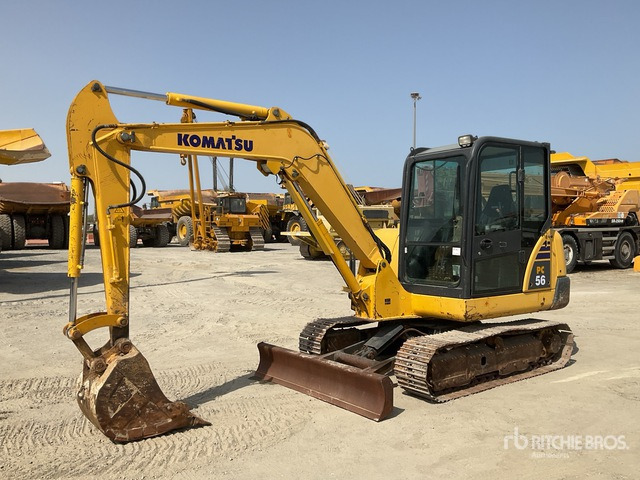 2017 Komatsu PC56-7 - حفارة مصغرة: صور 2 2017 Komatsu PC56-7 - حفارة مصغرة: صور 2