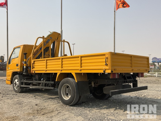 2019 JMC JX1041TG26 XCMG SQ2ZK1 2000 kg Knuckle Boo ... Flatbed Truck w/Crane - شاحنات مسطحة, شاحنة كرين: صور 4 2019 JMC JX1041TG26 XCMG SQ2ZK1 2000 kg Knuckle Boo ... Flatbed Truck w/Crane - شاحنات مسطحة, شاحنة كرين: صور 4