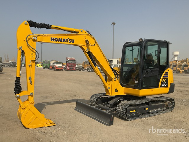 2019 Komatsu PC56-7 - حفارة مصغرة: صور 1 2019 Komatsu PC56-7 - حفارة مصغرة: صور 1