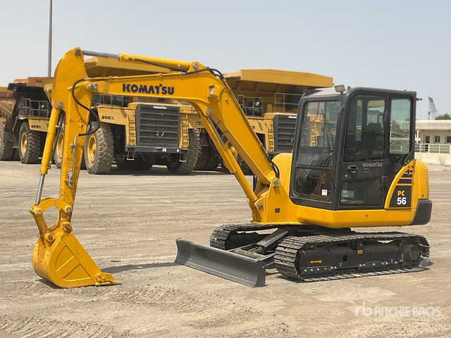 2019 Komatsu PC56-7 - حفارة مصغرة: صور 2 2019 Komatsu PC56-7 - حفارة مصغرة: صور 2