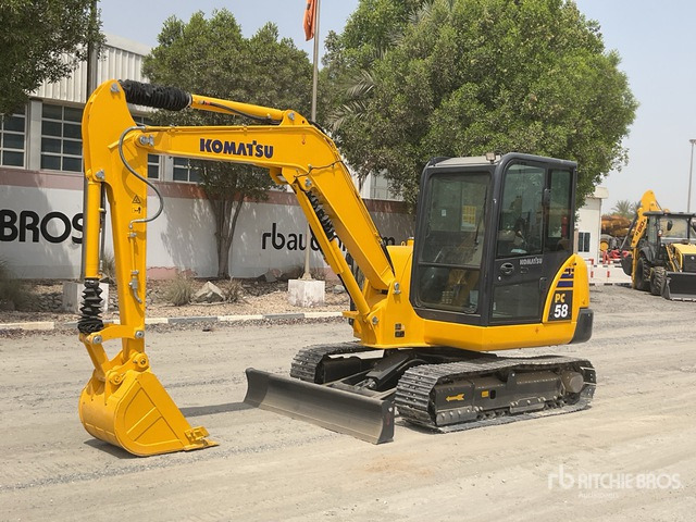 2022 Komatsu PC58-8 - حفارة مصغرة: صور 1 2022 Komatsu PC58-8 - حفارة مصغرة: صور 1