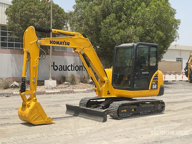 2022 Komatsu PC58-8 - حفارة مصغرة: صور 1 2022 Komatsu PC58-8 - حفارة مصغرة: صور 1