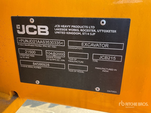 2025 JCB 215LC (Unused) Tracked Excavator - حفارات زحافة: صور 1 2025 JCB 215LC (Unused) Tracked Excavator - حفارات زحافة: صور 1