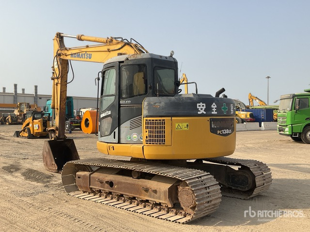 Komatsu PC138US-2E0 - حفارات زحافة: صور 3 Komatsu PC138US-2E0 - حفارات زحافة: صور 3