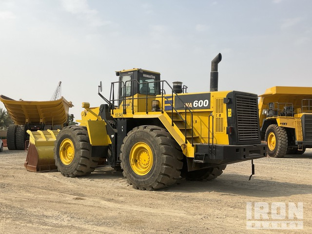 Komatsu WA600-6 - اللودر بعجل: صور 4 Komatsu WA600-6 - اللودر بعجل: صور 4