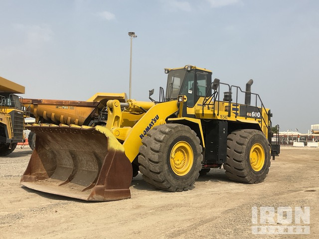Komatsu WA600-6 - اللودر بعجل: صور 1 Komatsu WA600-6 - اللودر بعجل: صور 1