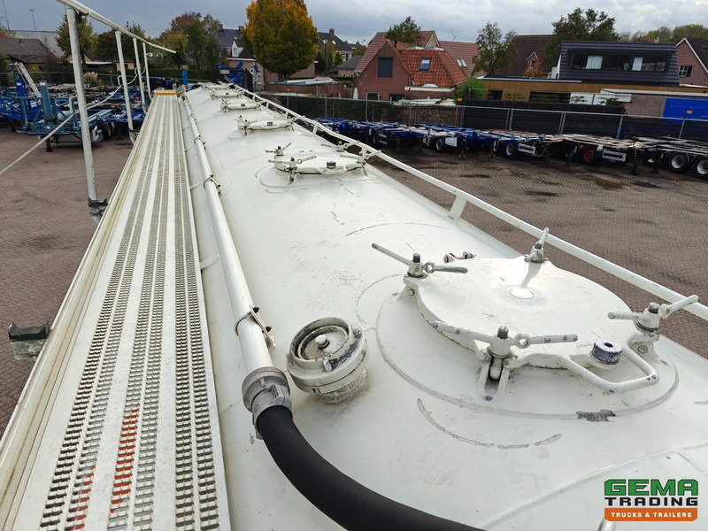 نصف مقطورة صهريج Benalu T39NLNEP 3-Assen SMB - Silo 60.000L - Trommelremmen - SlangenKokers: صور 12