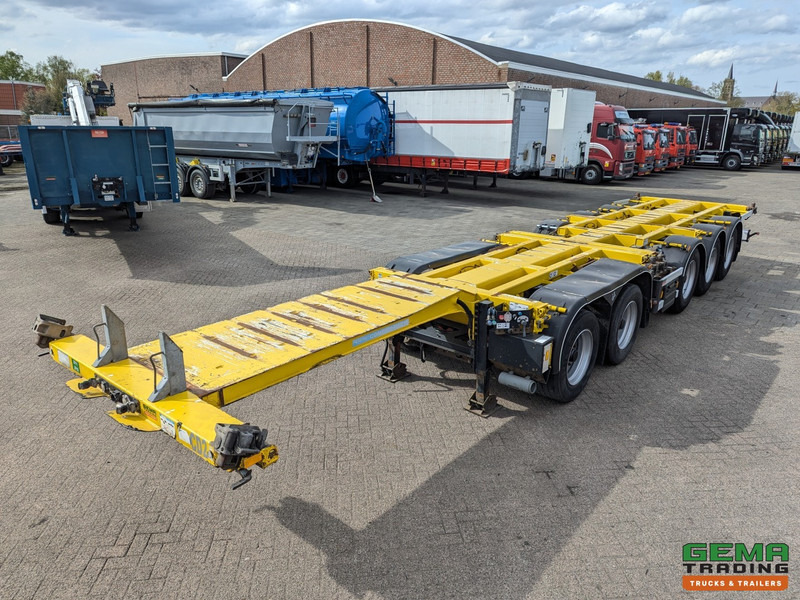 D-Tec CT-35-02 + CT-60-05D - 2 COMBI chassis - 3 StuurAssen - 4 LiftAssen - QuickLocks - شاحنات الحاويات / جسم علوي قابل للتغيير نصف مقطورة: صور 2 D-Tec CT-35-02 + CT-60-05D - 2 COMBI chassis - 3 StuurAssen - 4 LiftAssen - QuickLocks - شاحنات الحاويات / جسم علوي قابل للتغيير نصف مقطورة: صور 2