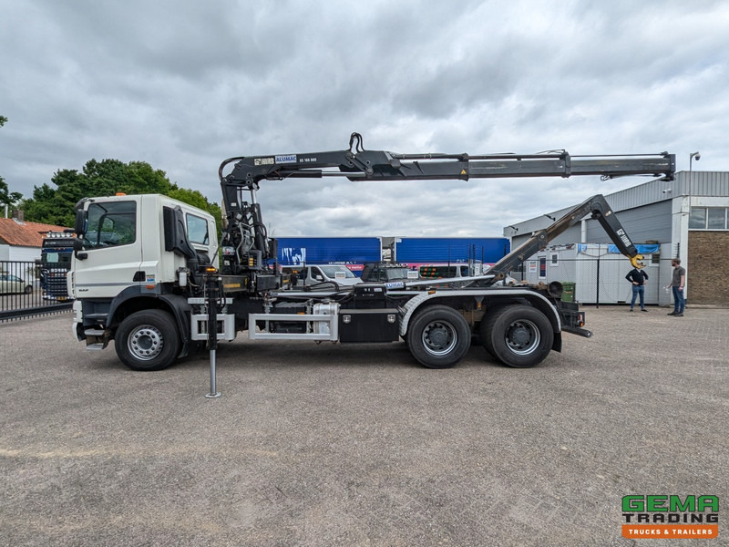 DAF CF85.410 6x4 Dagcab Euro5 EEV - Hiab Haakarm + Hiab 166E-2 DUO - Vangmuil - شاحنة ذات الخطاف, شاحنة كرين: صور 5 DAF CF85.410 6x4 Dagcab Euro5 EEV - Hiab Haakarm + Hiab 166E-2 DUO - Vangmuil - شاحنة ذات الخطاف, شاحنة كرين: صور 5