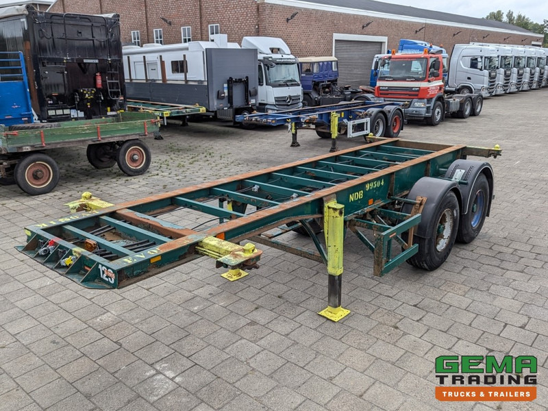 Flandria OP CC 2A 2-Assen ROR DrumBrakes - Steel Suspension - 3110KG - 20FT (O1915) - شاحنات الحاويات / جسم علوي قابل للتغيير نصف مقطورة: صور 4 Flandria OP CC 2A 2-Assen ROR DrumBrakes - Steel Suspension - 3110KG - 20FT (O1915) - شاحنات الحاويات / جسم علوي قابل للتغيير نصف مقطورة: صور 4