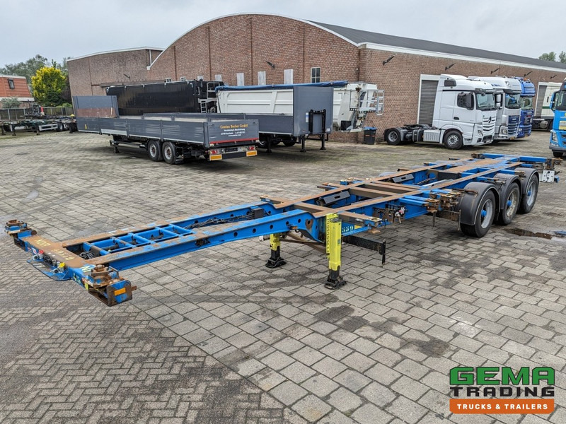 Krone SD 27 3-Assen BPW DrumBrakes - 5280kg - 1x 20FT 2x 20FT 30FT 40FT (O1867) - شاحنات الحاويات / جسم علوي قابل للتغيير نصف مقطورة: صور 3 Krone SD 27 3-Assen BPW DrumBrakes - 5280kg - 1x 20FT 2x 20FT 30FT 40FT (O1867) - شاحنات الحاويات / جسم علوي قابل للتغيير نصف مقطورة: صور 3