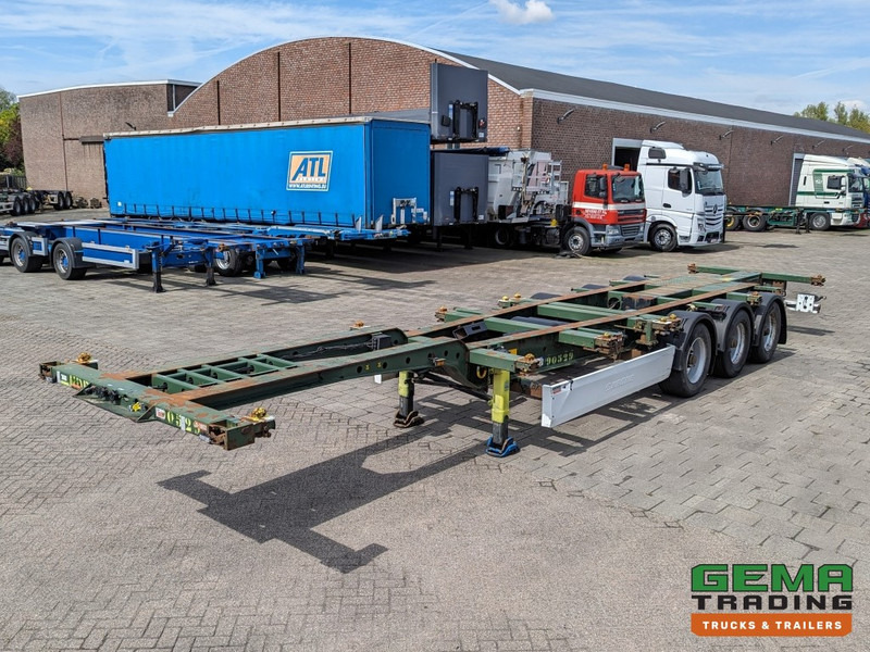 Krone SD 27 3-Assen BPW RearSlider - DrumBrakes - 5280kg (O1852) - شاحنات الحاويات / جسم علوي قابل للتغيير نصف مقطورة: صور 1 Krone SD 27 3-Assen BPW RearSlider - DrumBrakes - 5280kg (O1852) - شاحنات الحاويات / جسم علوي قابل للتغيير نصف مقطورة: صور 1