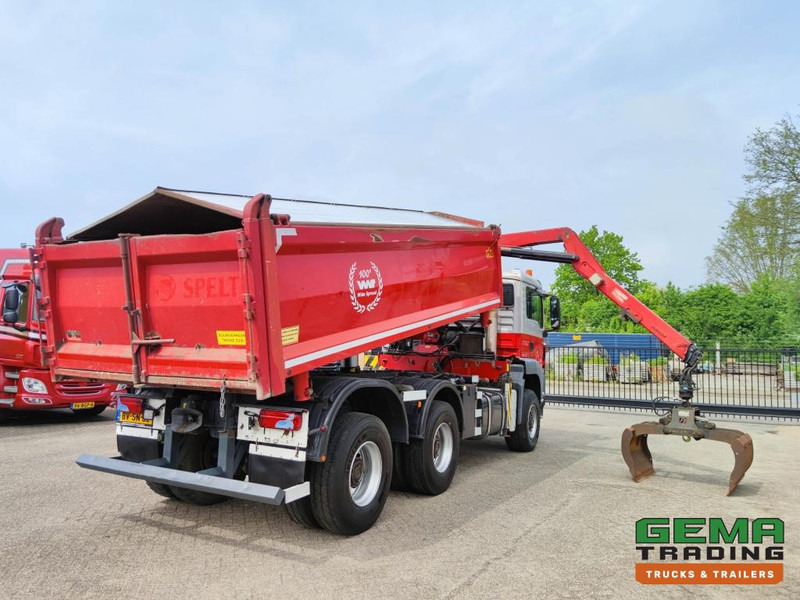 MAN TGS 26.400 6x6 4 Daycab Euro4 - HMF1643Z2 - Hyva 2-Zijdige Kipper 5.4m. - REBUILT ENGINE - TOP! (V584) - قلابات, شاحنة كرين: صور 4 MAN TGS 26.400 6x6 4 Daycab Euro4 - HMF1643Z2 - Hyva 2-Zijdige Kipper 5.4m. - REBUILT ENGINE - TOP! (V584) - قلابات, شاحنة كرين: صور 4