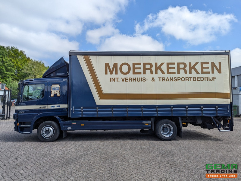 شاحنة ستارة Mercedes-Benz ATEGO 1222 L 4x2 Slaapcab Euro5 - Standkachel - Schuifzeilen/Gesloten Bak 6.5m +  laadklep 1500kg: صور 13