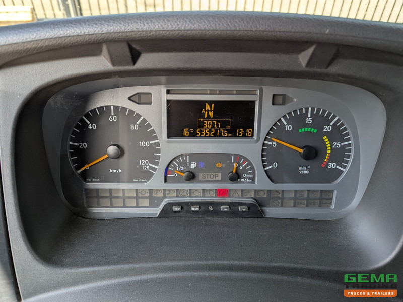شاحنة ستارة Mercedes-Benz ATEGO 1222 L 4x2 Slaapcab Euro5 - Standkachel - Schuifzeilen/Gesloten Bak 6.5m +  laadklep 1500kg: صور 17