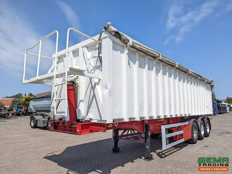 OVA 38OK911 3-Assen - Kipper 46m³ - Staal/Alu - Trommelremmen - Naloop As - 12/2025 APK - قلابة نصف مقطورة: صور 1 OVA 38OK911 3-Assen - Kipper 46m³ - Staal/Alu - Trommelremmen - Naloop As - 12/2025 APK - قلابة نصف مقطورة: صور 1