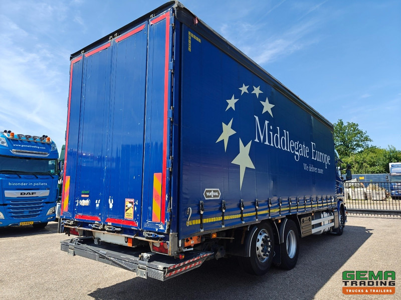 Scania G410 6x2/4 Streamline Euro6 - Retarder - Schuifzeilenbak 8.2M + Laadklep 1500kg - Smart Tacho V2 - شاحنة ستارة: صور 4 Scania G410 6x2/4 Streamline Euro6 - Retarder - Schuifzeilenbak 8.2M + Laadklep 1500kg - Smart Tacho V2 - شاحنة ستارة: صور 4