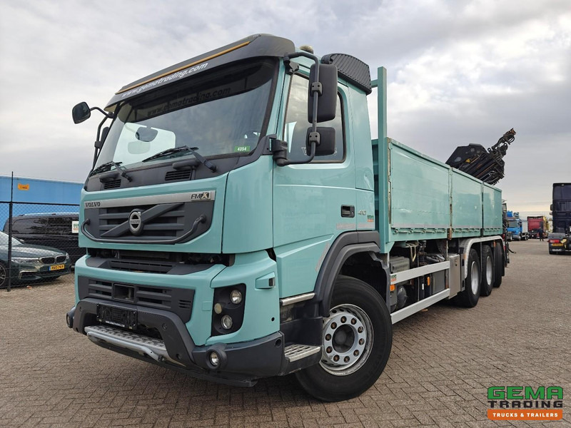 Volvo FMX 410 8x4/4 Dagcab Euro5 - Open Laadbak 6.8m + Hiab 244 E-6 Hipro - 258.000km - Naafreductie - 05/2026 APK - شاحنات مسطحة, شاحنة كرين: صور 1 Volvo FMX 410 8x4/4 Dagcab Euro5 - Open Laadbak 6.8m + Hiab 244 E-6 Hipro - 258.000km - Naafreductie - 05/2026 APK - شاحنات مسطحة, شاحنة كرين: صور 1