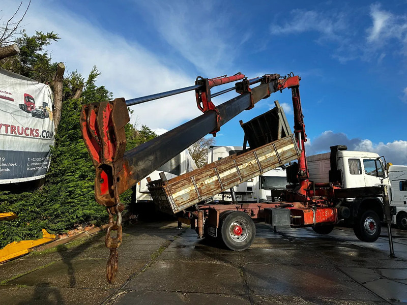 قلابات, شاحنة كرين Mercedes-Benz SK 1935 V8 4X2 Tipper Spring/Spring AMCO V825 9T Crane: صور 20