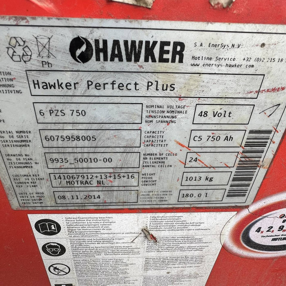 رافعة شوكية كهربائية Linde E16L (386): صور 6