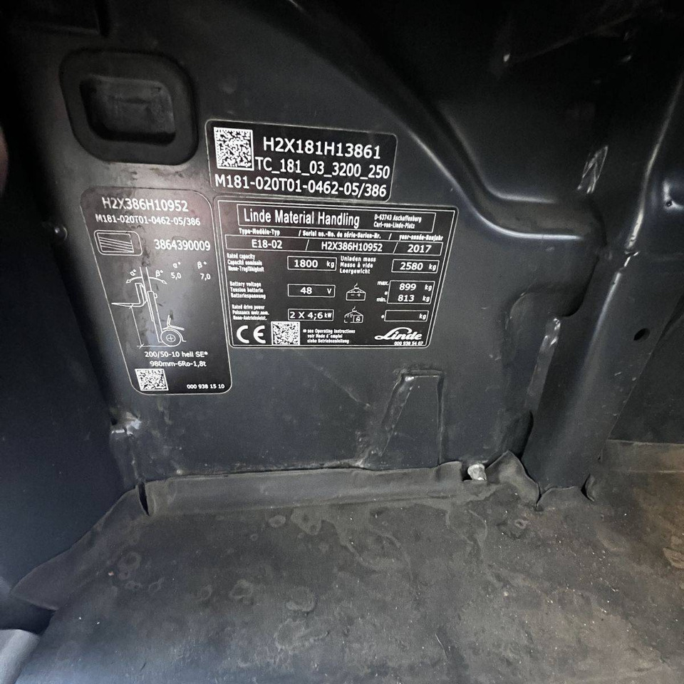 Linde E18 (386-02) EVO إيجار Linde E18 (386-02) EVO: صور 17