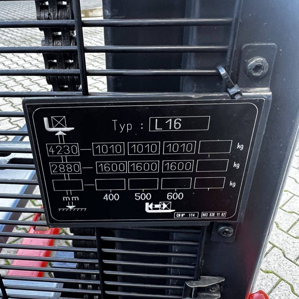معدات تكديس Linde L16 (1173): صور 14
