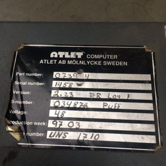 Motor controller for Atlet UNS - كتلة التحكم - معدات المناولة: صور 1 Motor controller for Atlet UNS - كتلة التحكم - معدات المناولة: صور 1