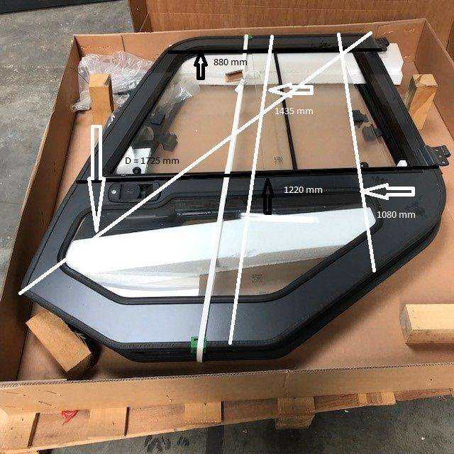 Set of right and left for Komatsu - باب و قطع الغيار - معدات المناولة: صور 3 Set of right and left for Komatsu - باب و قطع الغيار - معدات المناولة: صور 3