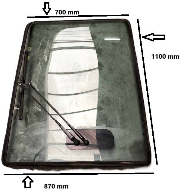 Window Assy, front for Nissan - نافذة و قطع الغيار - معدات المناولة: صور 2 Window Assy, front for Nissan - نافذة و قطع الغيار - معدات المناولة: صور 2