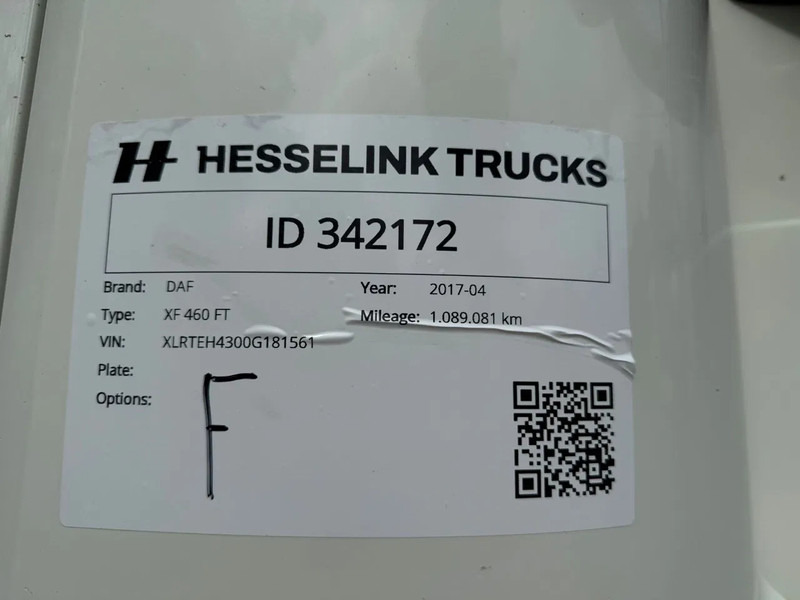 شاحنة جرار DAF XF 460 SSC Super Space 2x tank ACC German truck: صور 19